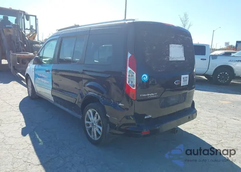 2014 Ford Transit Connect Xlt z USA, uszkodzony, nr VIN NM0GE9F75E1153948